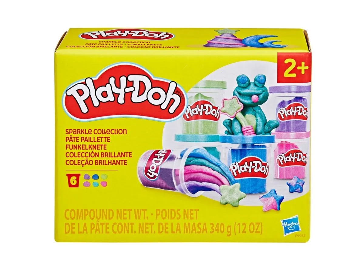 HASBRO PLAY-DOH COLECCIÓN BRILLANTE 6PCS