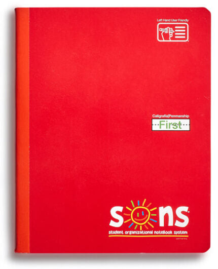 SONS LIBRETA DE CALIGRAFIA FIRST COLOR A ESCOGER