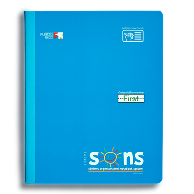 SONS LIBRETA DE CALIGRAFIA FIRST COLOR A ESCOGER