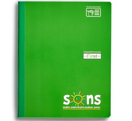 SONS LIBRETA DE CALIGRAFIA FIRST COLOR A ESCOGER