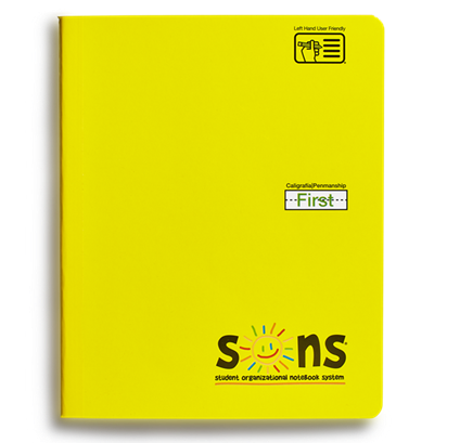 SONS LIBRETA DE CALIGRAFIA FIRST COLOR A ESCOGER