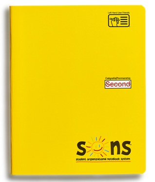 SONS LIBRETA DE CALIGRAFIA SECOND COLOR A ESCOGER