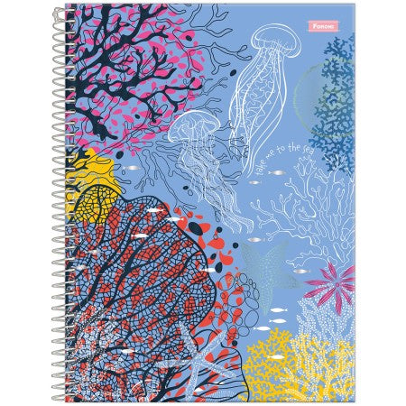 FORONI LIBRETA DE ARGOLLA CARPETA DURA SEA SOUL ASSORTED