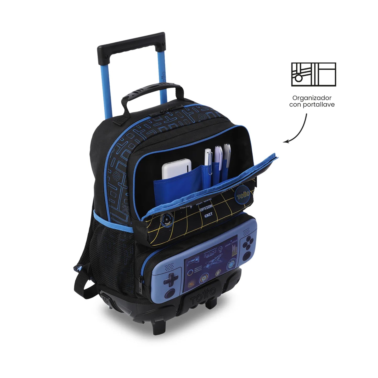 TOTTO MOCHILA CON RUEDAS VORTEX
