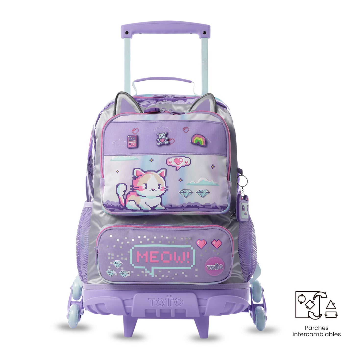TOTTO Mochila de Ruedas Andy Cat