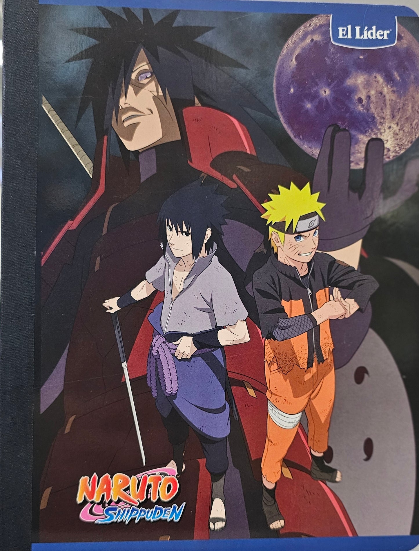 EL LÍDER LIBRETAS COCIDAS REGULARES NARUTO SHIPPUDEN