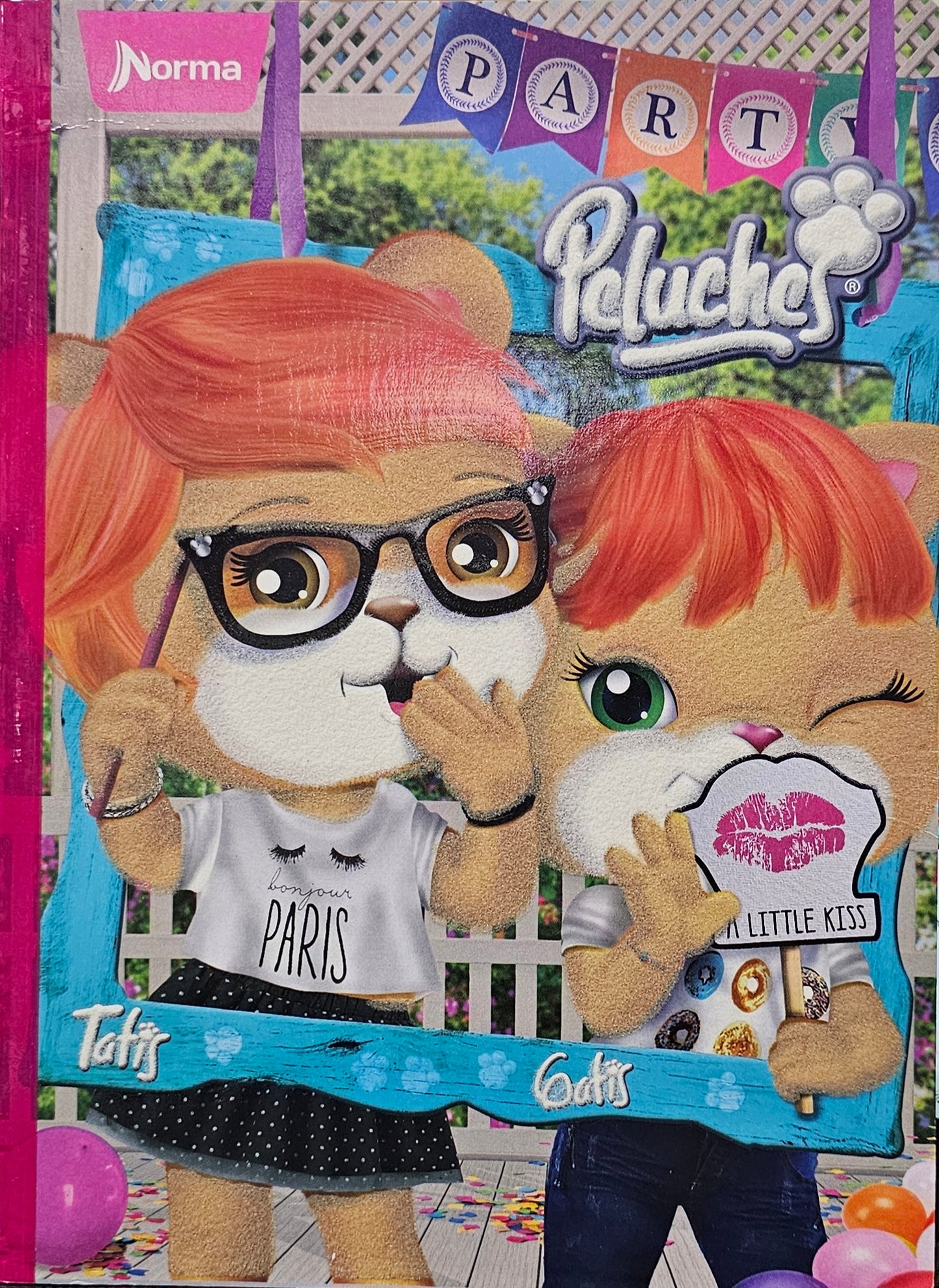 NORMA LIBRETAS COCIDAS REGULARES PELUCHES ASSORTED
